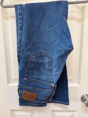 Ag Adriano Goldschmied Men's Blue Relaxed Denim Jeans